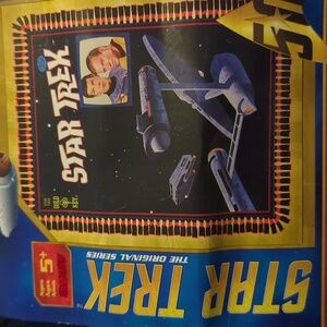 Star Trek Spock & Kirk No Sew Throw Fleece Kit Blanket, NOS